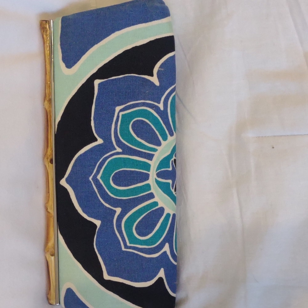 Banana Republic Clutch Purse Fabric Boho